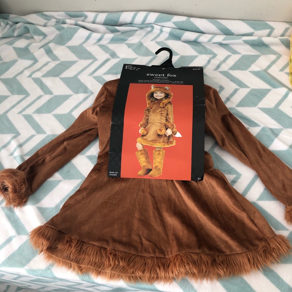 Toddler lg Sweet Fox costume